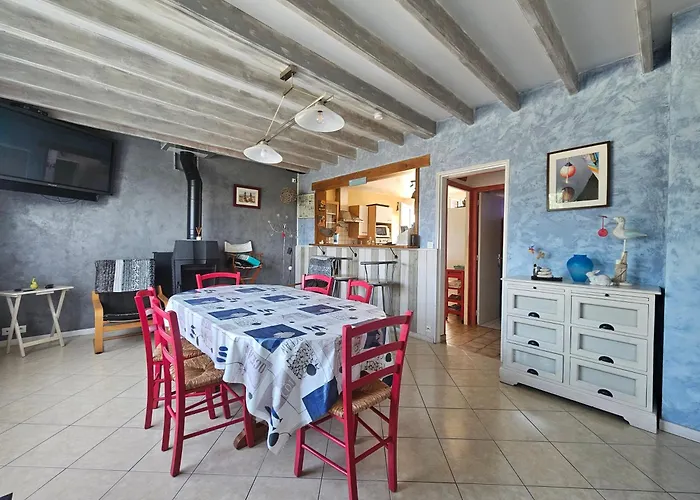 La Maison Du Soleil Couchant - Avec Jardin - A 250 M De La - Veranda Gouville-sur-Mer